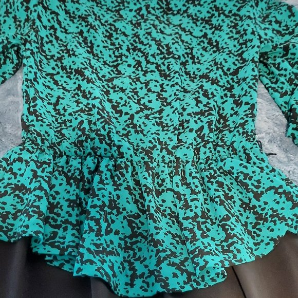 Vintage 80s Alison Peters Peplum Shear Size 10 - Picture 6 of 11